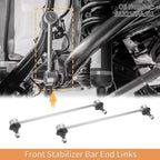 2 x Front Stabilizer Sway Bar Links for Honda Jazz (2002-2015)