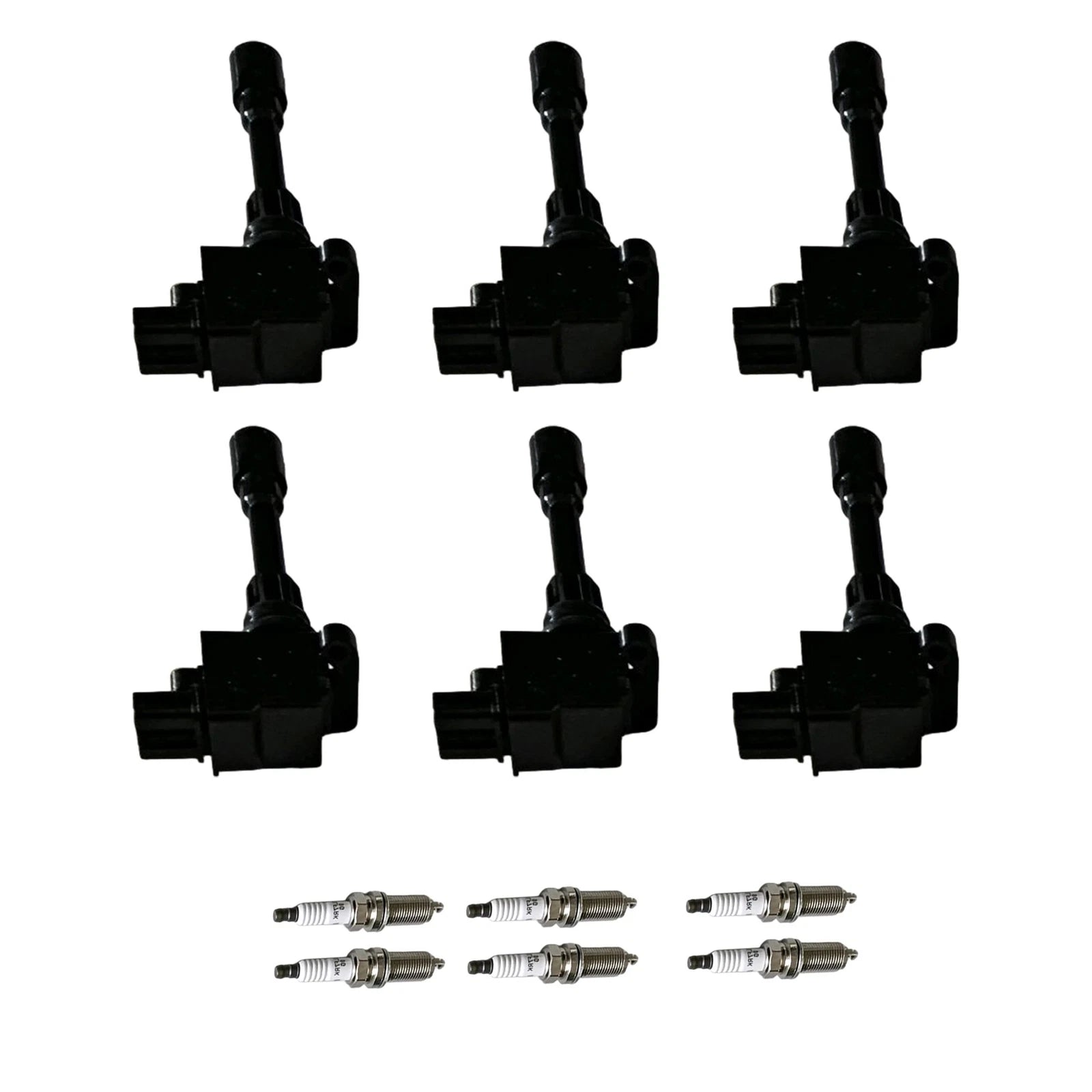 Set of 6 Ignition Coils & Iridium Spark Plugs for Mazda Millenia (1995–2002)