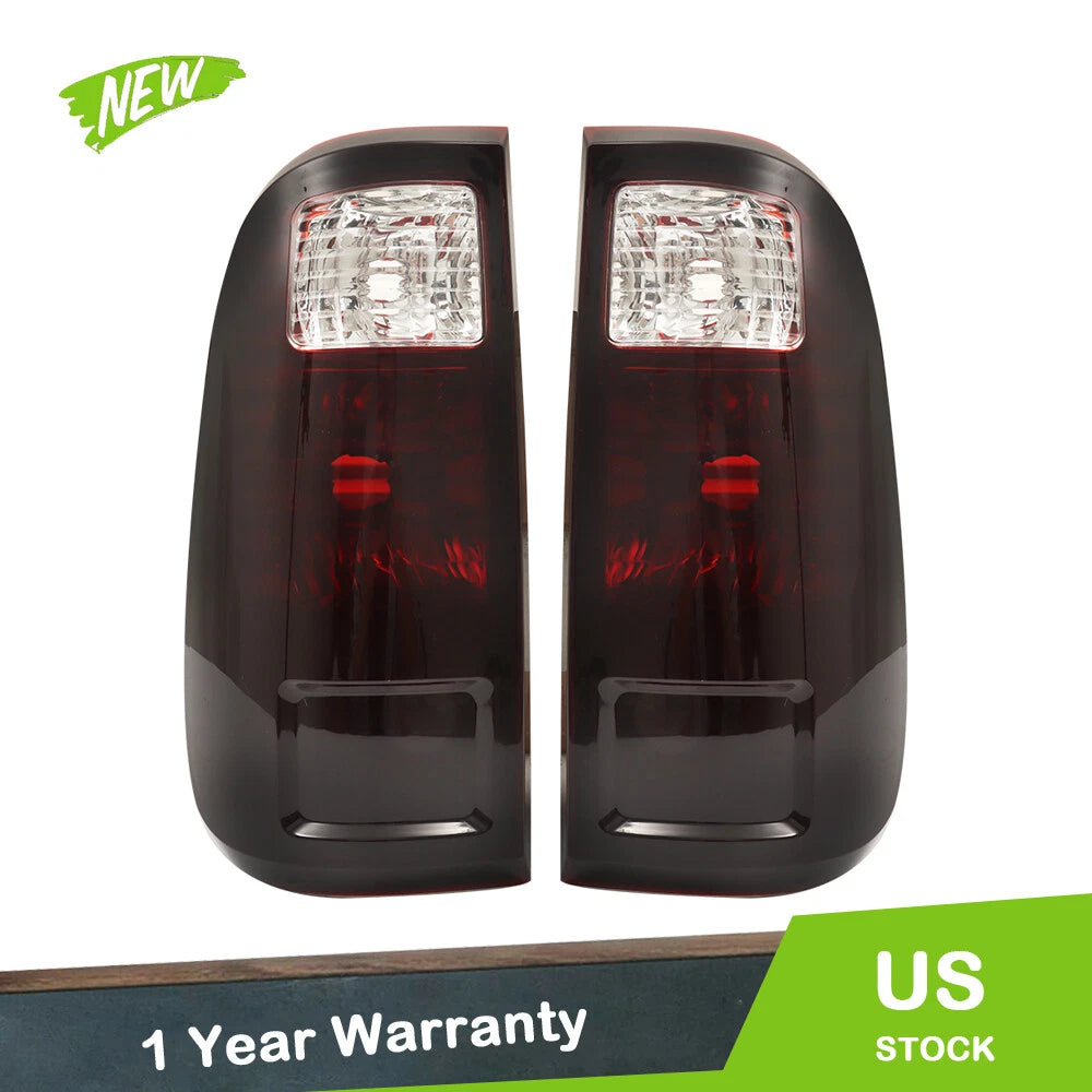 Set of 2 Red Tail Light Assemblies for Ford F250 F350 F450 F550 (2008–2016)