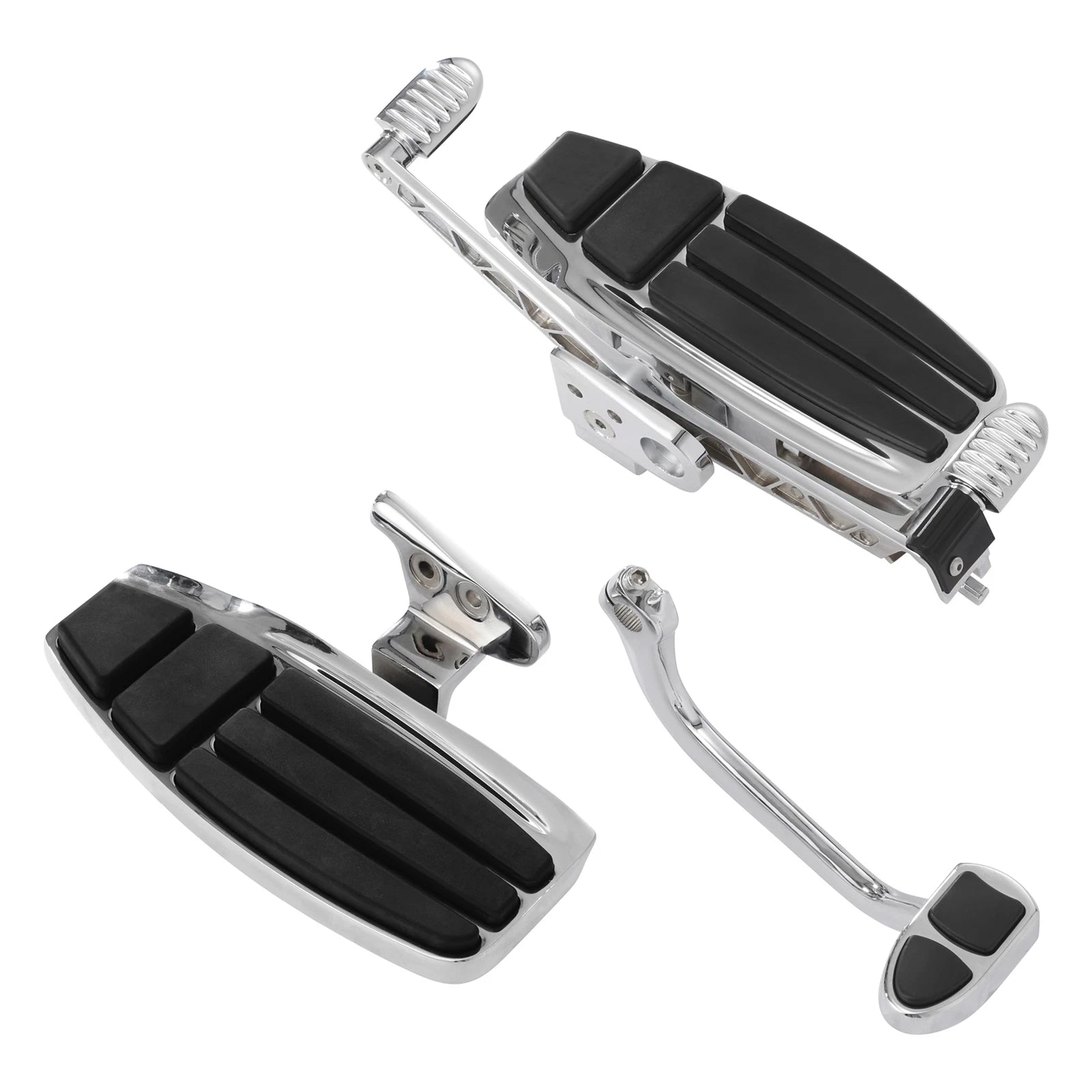 Driver Footboard Kit for Honda Goldwing GL1800 (2001–2017), Valkyrie (2014–2015)