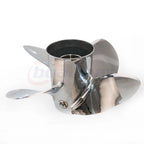 4-Blade Stainless Propeller 13 1/2X14-RH for Yamaha (50-130HP)