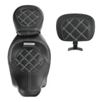 Driver & Passenger Seats & Rider Backrest for Harley CVO Street Glide (2009-2023)