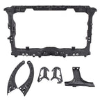 Radiator Core Support Set w/ Bracket for Honda Civic (2022–2025) - 6 Pieces Black