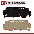 Dashboard Cover Mat for HONDA Shuttle (2015-2024) Sun Protector Pad Black Red