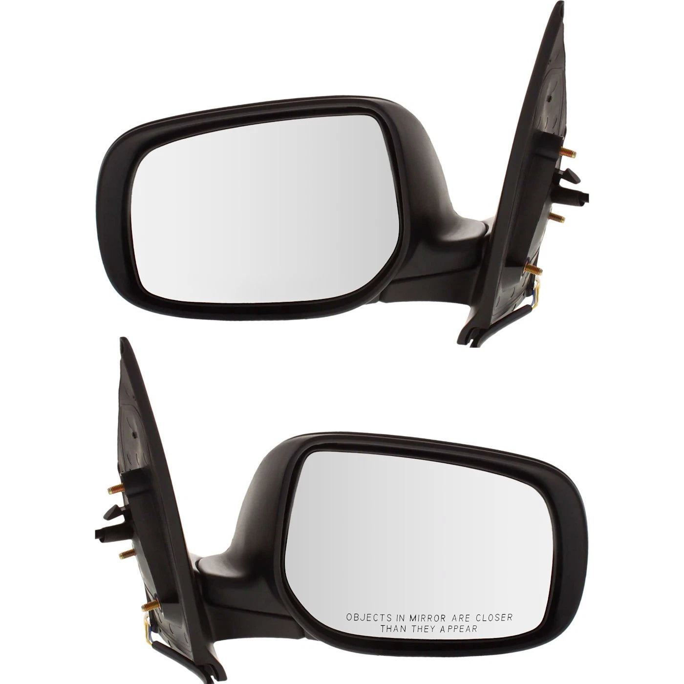 Power Mirror Set for Toyota Yaris Sedan (2007–2012) Paintable