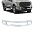 Split-Type Front Bumper for Ford F250 F350 (2017–2019) Chrome Steel