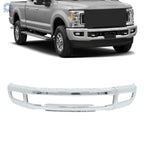 Split-Type Front Bumper for Ford F250 F350 (2017–2019) Chrome Steel