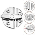 Boat Door Catch Latch Marine Grade 316 Stainless Steel Round