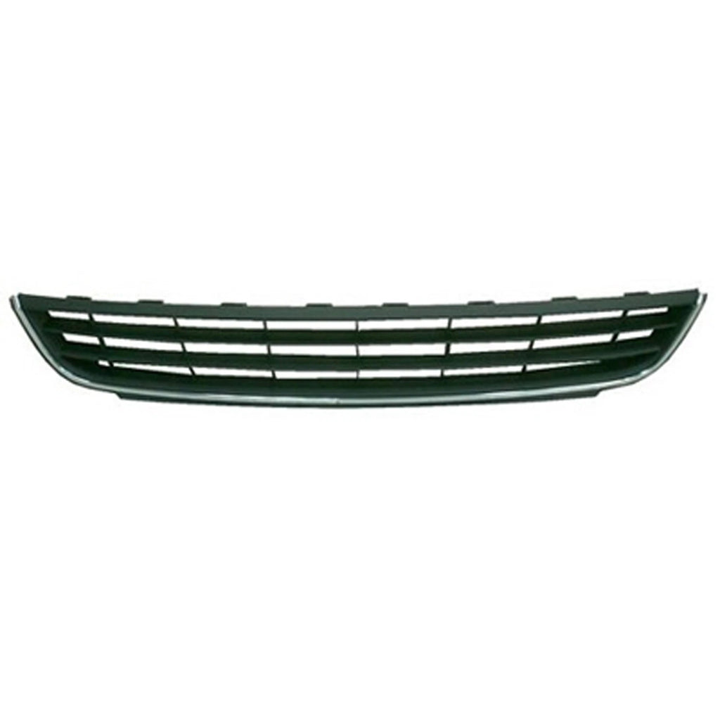 Replacement Black Chrome Plastic Front Bumper Cover Grille-See Compatible Chart