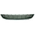 Replacement Black Chrome Plastic Front Bumper Cover Grille-See Compatible Chart