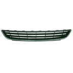 Replacement Black Chrome Plastic Front Bumper Cover Grille-See Compatible Chart