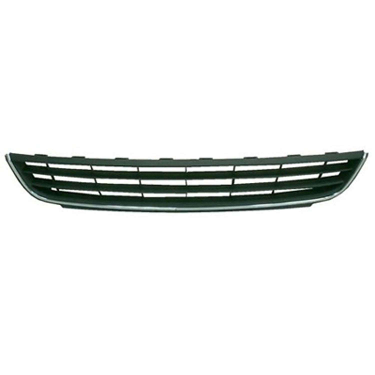 Replacement Black Chrome Plastic Front Bumper Cover Grille-See Compatible Chart