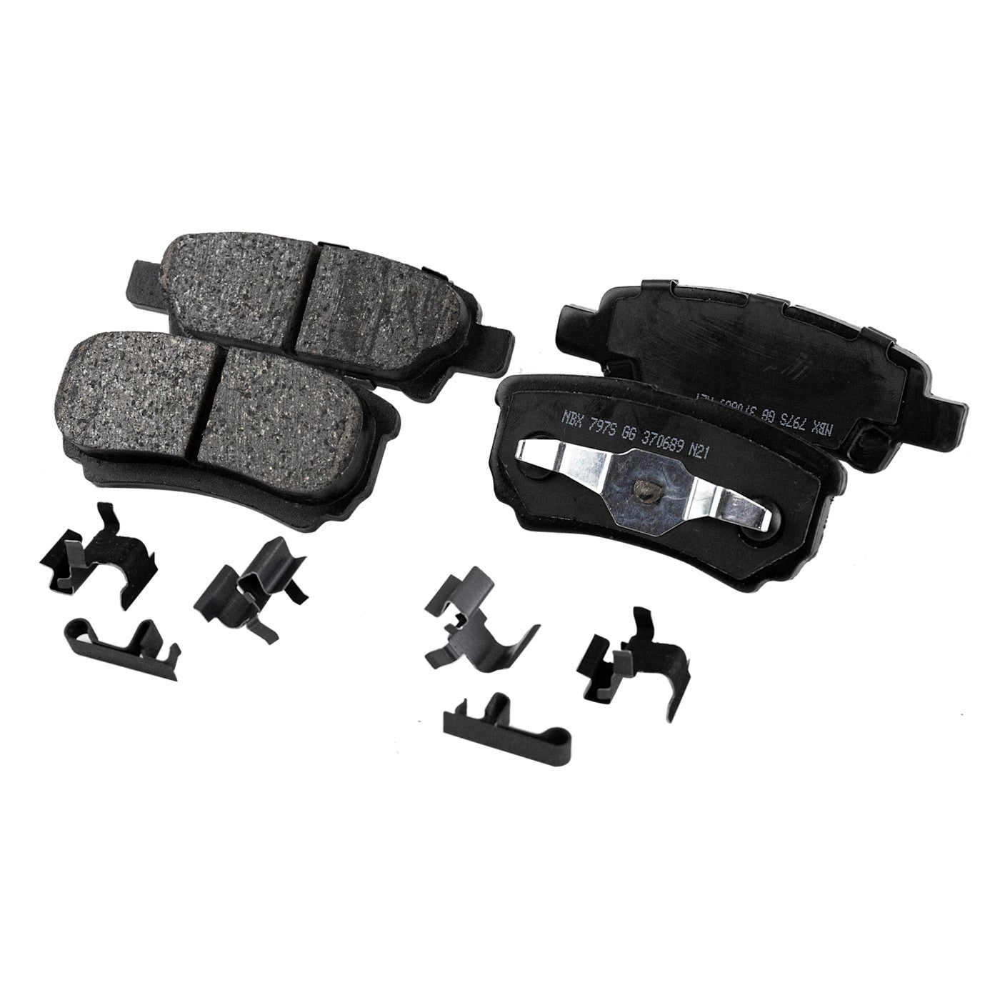 Brake Disc and Pad Kit for Chrysler 200 (2012–2014) Front and Rear Ceramic