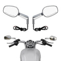 Rear View Mirrors with LED Turn Signals for Harley V-ROD VRSCF (2009–2017)