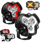 LED Pod Work Light for Jeep Pickup (3"/4"/4.5")