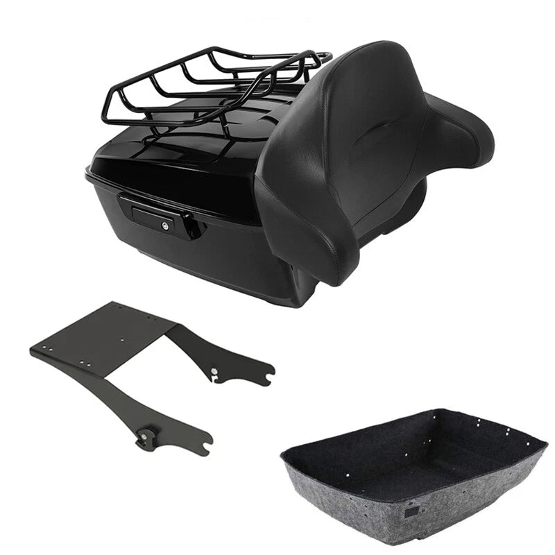 Trunk Backrest Mount Rack for Harley Touring (1997–2008)