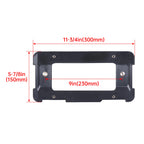 Rear License Plate Bracket Mount for BMW E46 E90 (2001–2012) + 6 Screws + Wrench