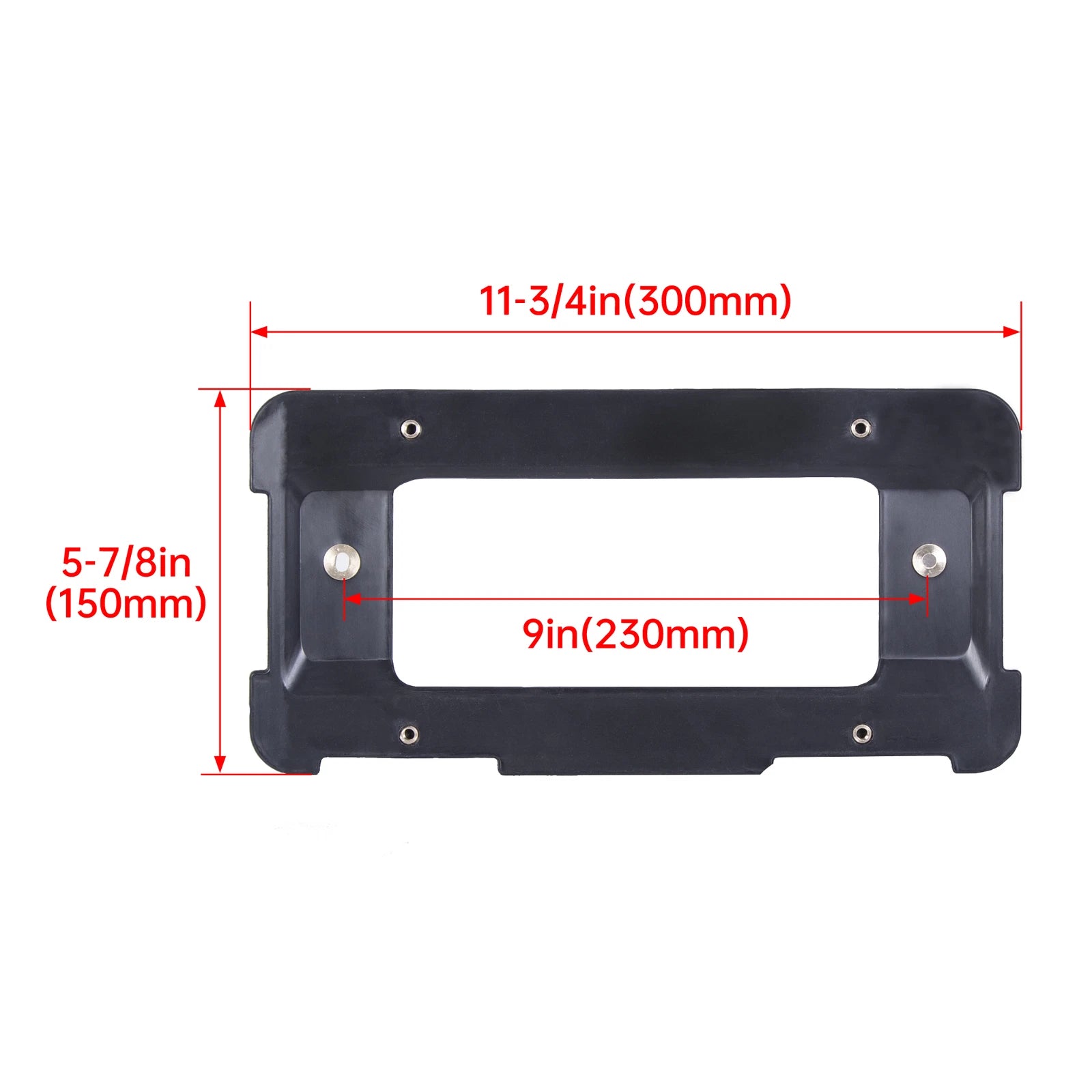 Rear License Plate Bracket Mount for BMW E46 E90 (2001–2012) + 6 Screws + Wrench