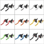 Black Clutch Brake Levers & Master Cylinder Reservoir for Motorcycle 22mm