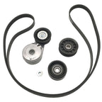 Serpentine Belt Tensioner Pulley Kit for Chevy Equinox Pontiac Torrent (2005–2009)