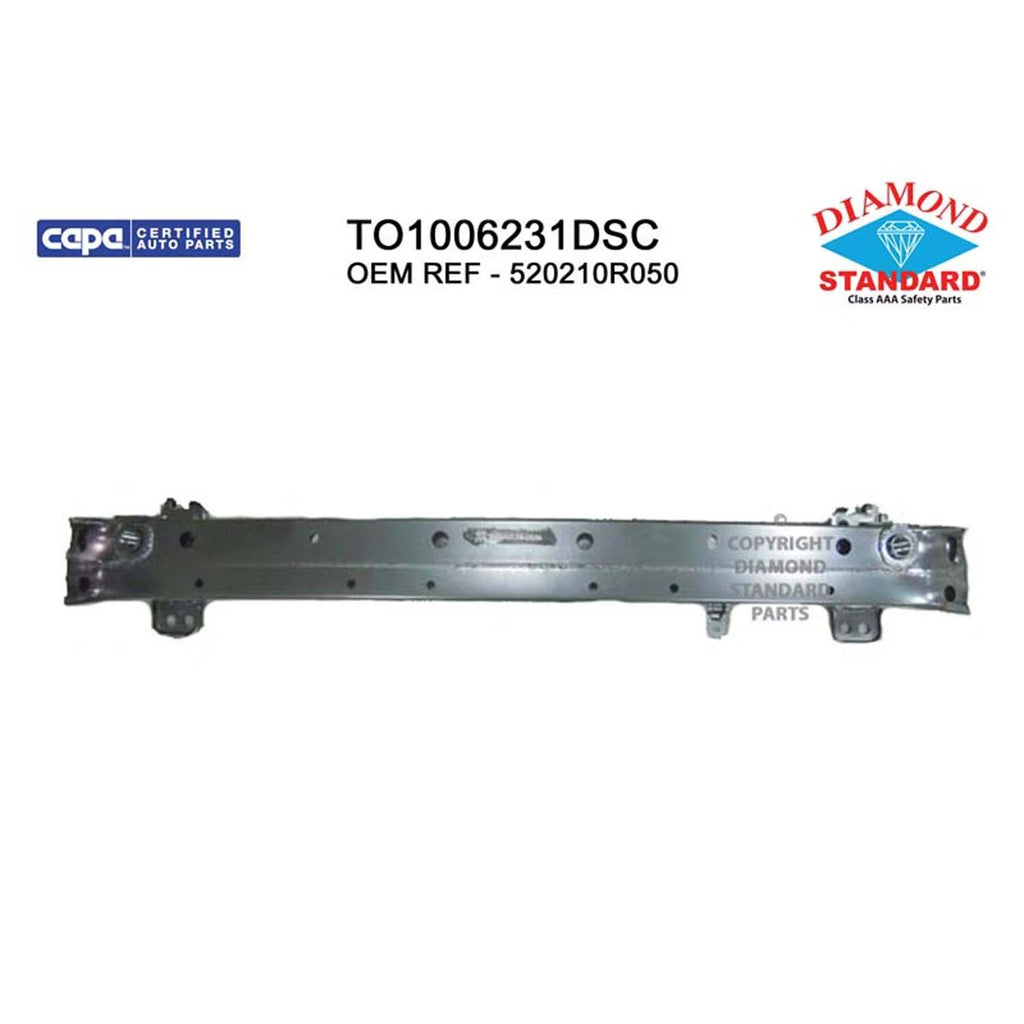 Replacement Steel Front Bumper Impact Bar (See compatibility Chart)