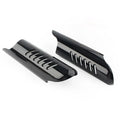 Fork Lower Leg Deflectors Shield Covers Black for Harley Touring FLHT (2000-2013)