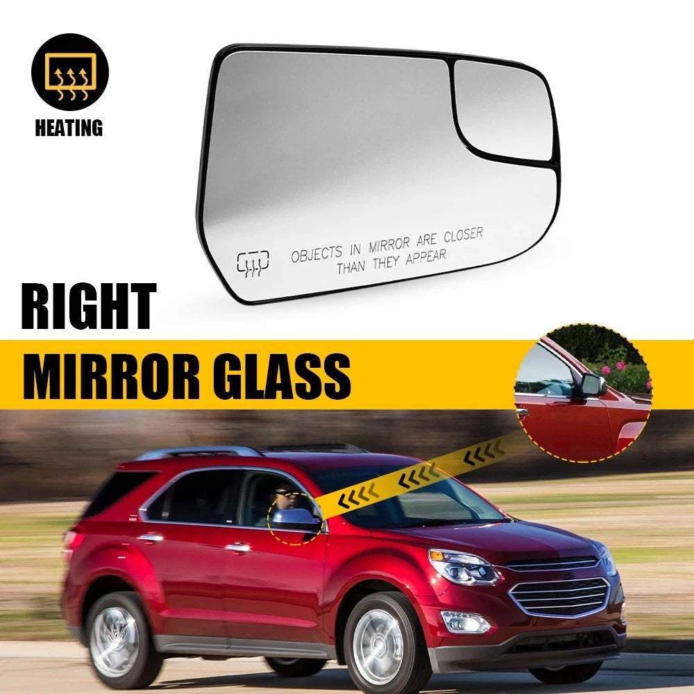 RH Heated Mirror Glass for GMC Terrain (2010–2017) OE 22906958