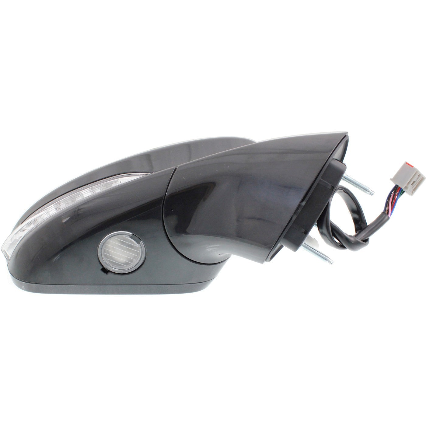 Right Power Mirror for Ford Fusion (2013–2014) Paintable Manual Fold Memory