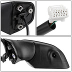 Driver Side Door Mirror for Nissan Versa (2014–2015) NI1320270, Heated, Powered