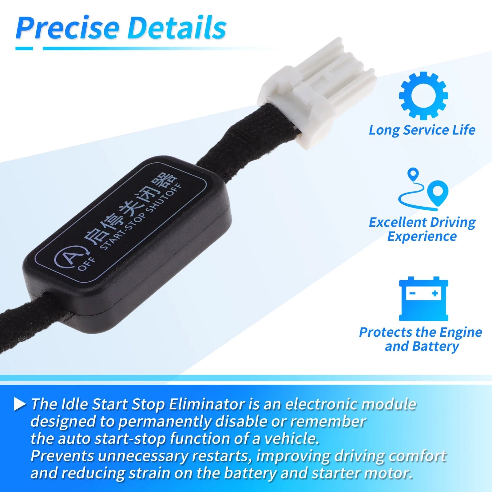 Auto Start Stop Eliminator for Honda N-WGN/N-WGN Custom (JH3/JH4)