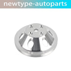 Water Pump Pulley for Chevy SB 327 305 350 Long Water Pump (1 Groove, Aluminum)