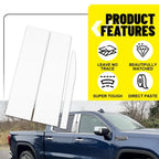 Set of 6 Pillar Posts Door Trim for GMC Sierra Chevrolet Silverado 1500 (2019–2024)