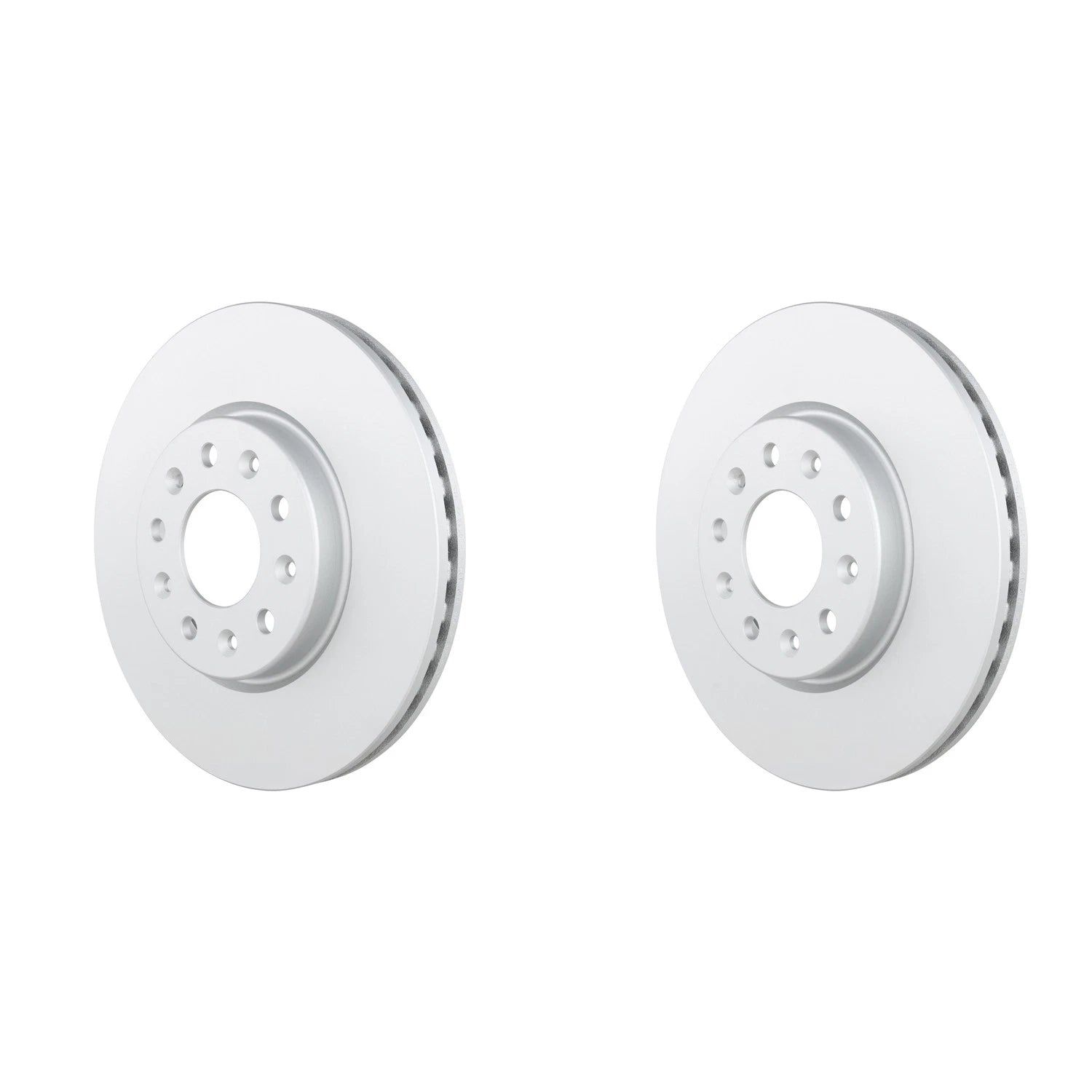 Set of 2 Bosch QuietCast Front Disc Brake Rotors for Encore GX Equinox Malibu (2020–2023)