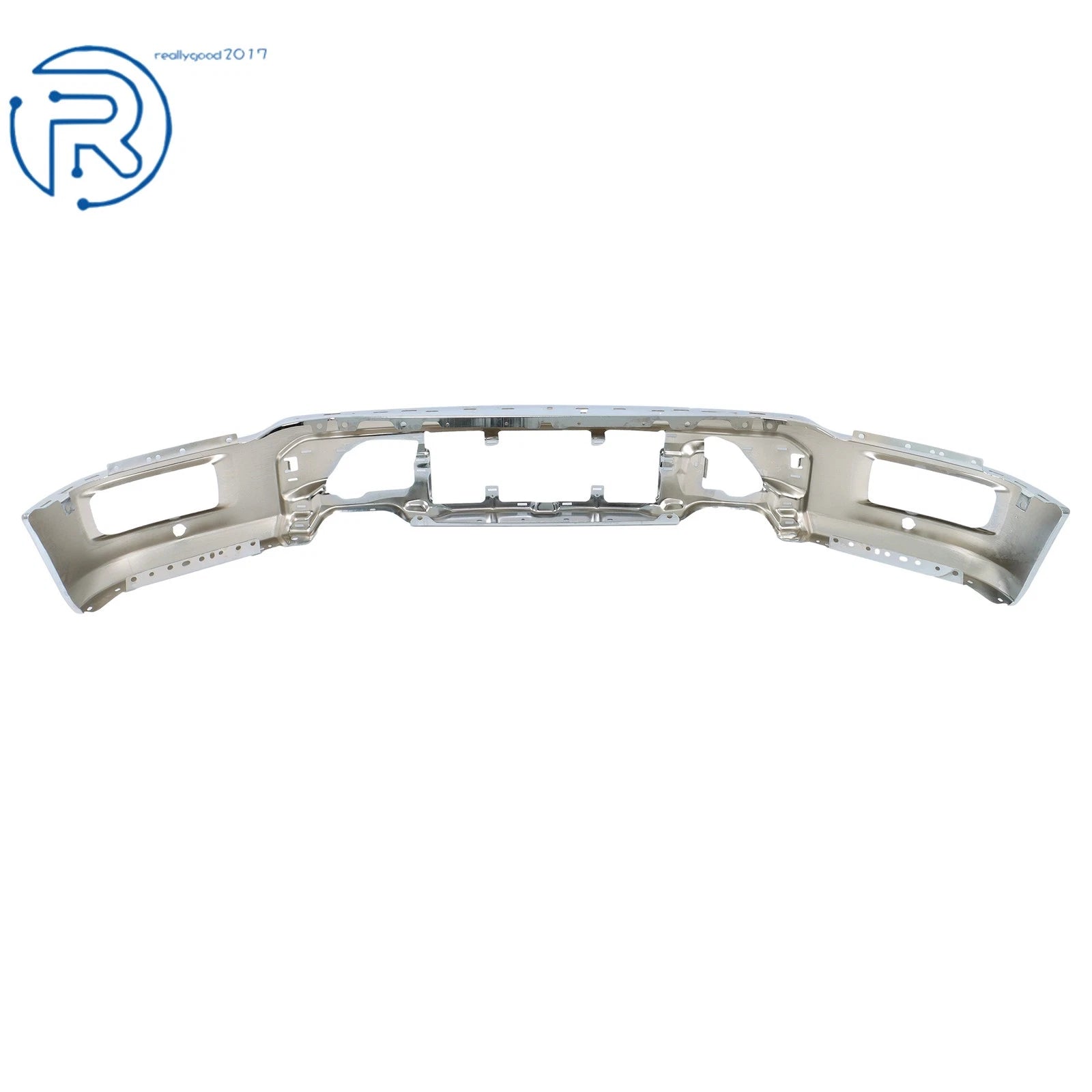 Front Lower Bumper Face Bar for Ford F150 (2024–2025) Chrome Steel