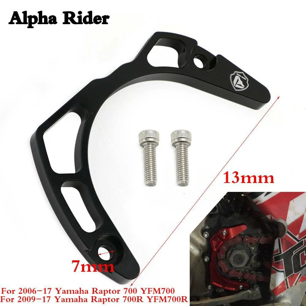 Case Saver for Yamaha Raptor 700 YFM700 (2006–2023) Billet Aluminum Black