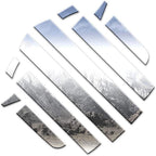 Chrome Door Molding Kit with Flares for 1992–1999 Chevy Suburban