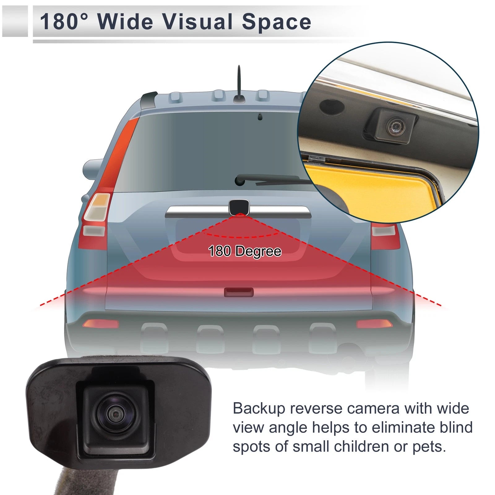 Rear View Camera for Nissan Sentra (2020–2022) 120-180 Degree