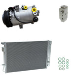 AC Compressor Kit With Condenser Replacement for Hyundai Accent (2021–2024)
