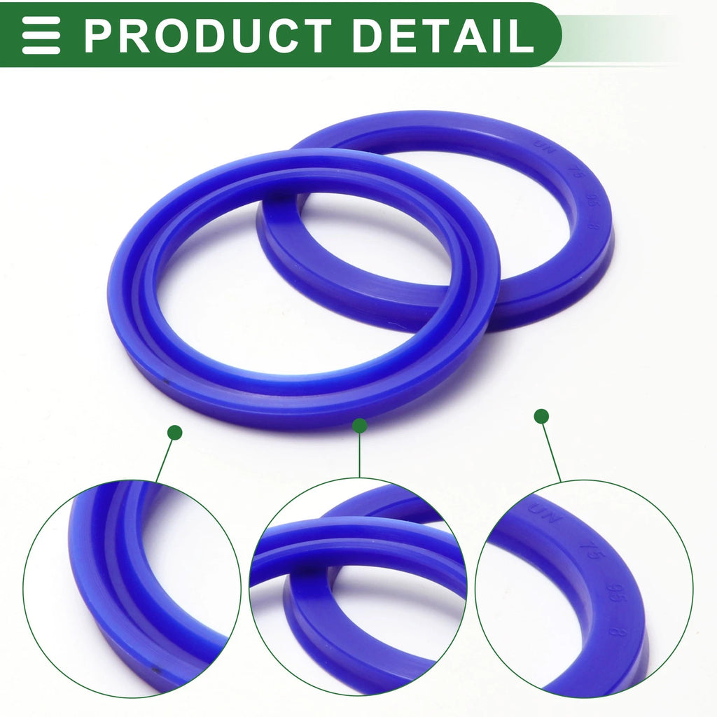 Set of 5 Oil Seal Rotary Shaft Seal 75x95x8mm for Various Models 