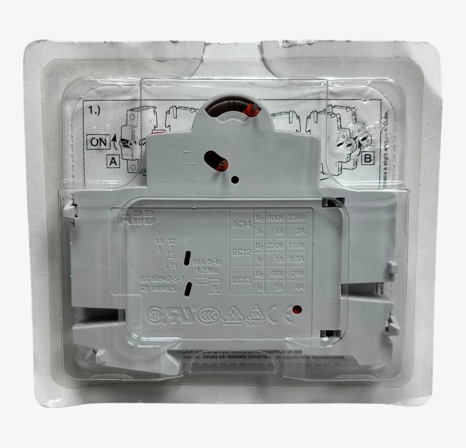 4X Auxiliary Contact ABB S2C-H6R for Various Applications