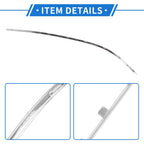 Bumper Grille Trim Garnish No. 2128850321 for Mercedes-Benz E-Class (2010–2013)