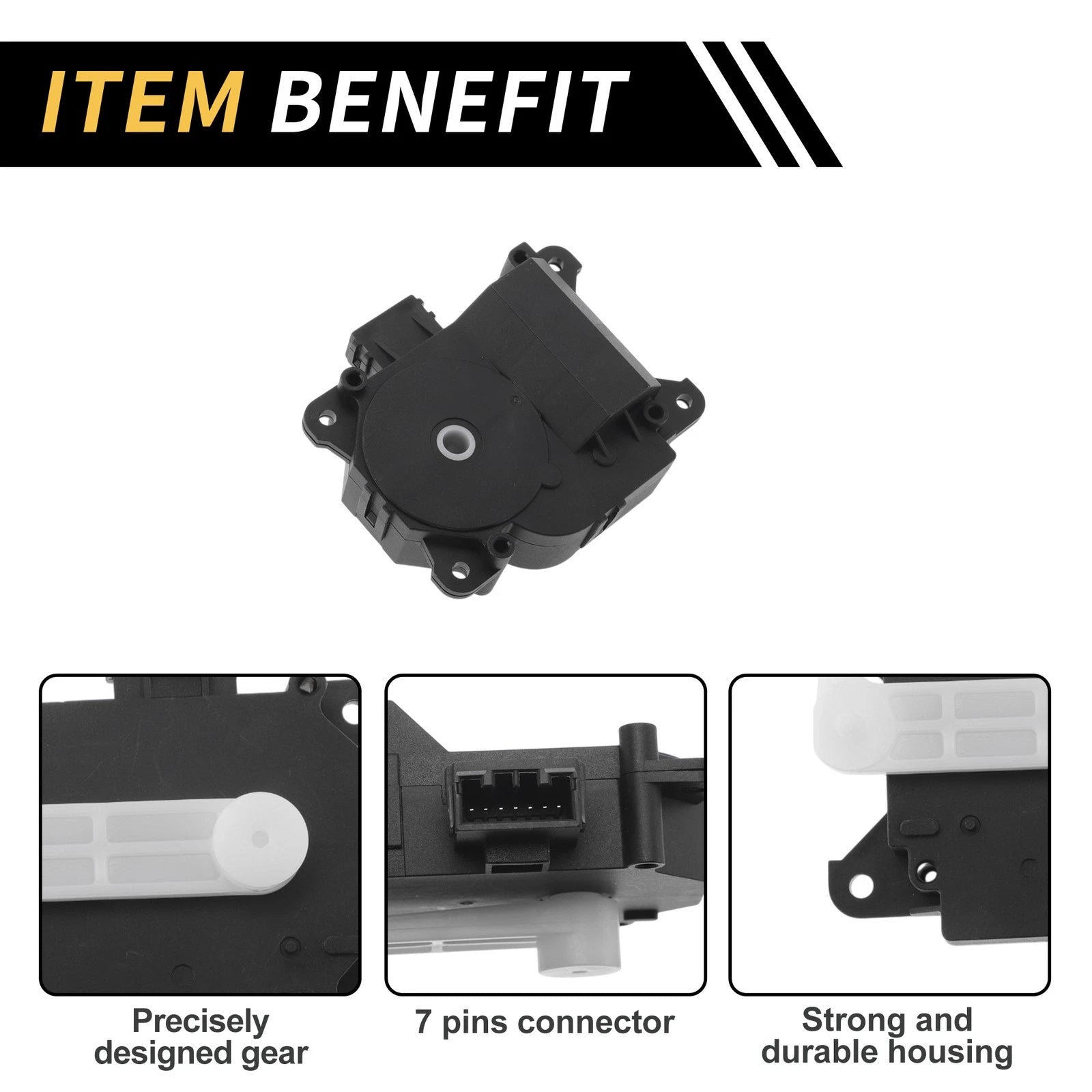 HVAC Heater Blend Door Actuator for Honda Pilot (2010–2015) No. 79260STXA01