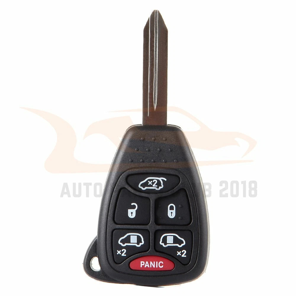 2X Key Entry Remote Fob for Dodge Grand Caravan (2004–2007) 6 Buttons