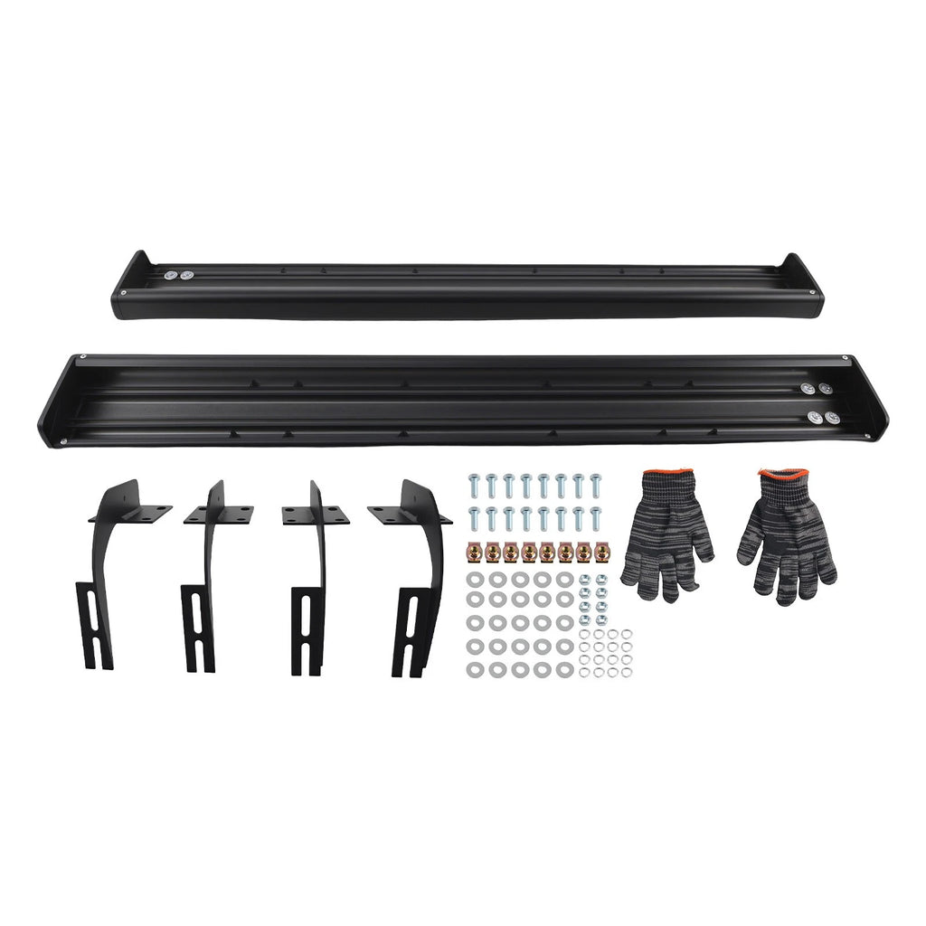 Anti-Slip Running Boards Side Step Bars for Ford F-250 Super Duty (1999–2016)