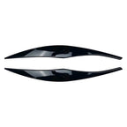 Headlight Eyelid Cover  Bright Black for BMW 3 Series E90 E91 (2006-2011)