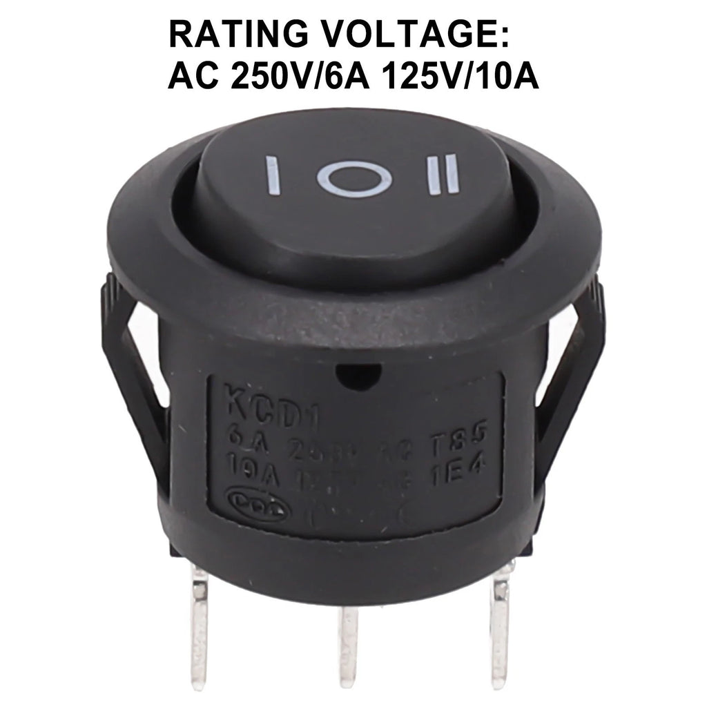 On/Off/On Rocker Switch SPST for Various Applications (Universal)