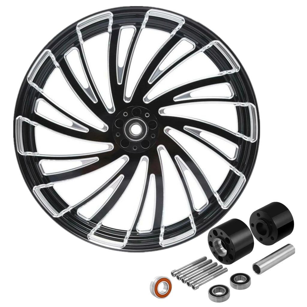 26" x 3.5" Front Wheel Rim & Dual Disc Hub for Harley Electra Glide (2008–2025)