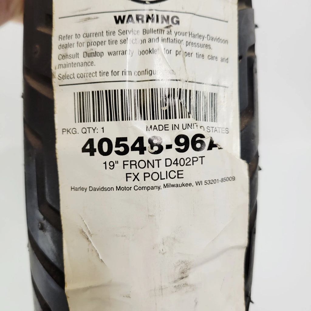 Front Tire MM90-19 for Harley Davidson FXR Police (1996) 40548-96A