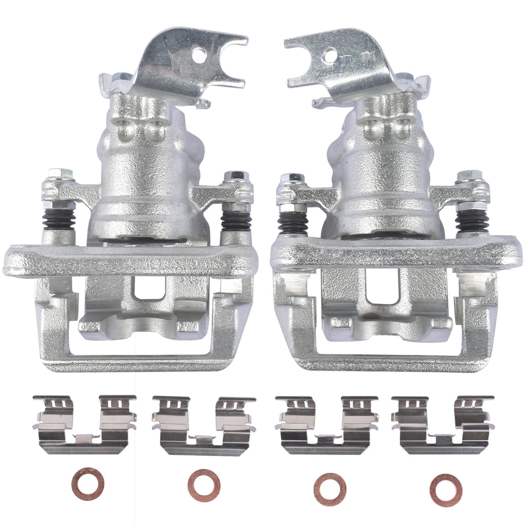 Set of 2 Rear Brake Calipers for Honda Accord (2008-2012)
