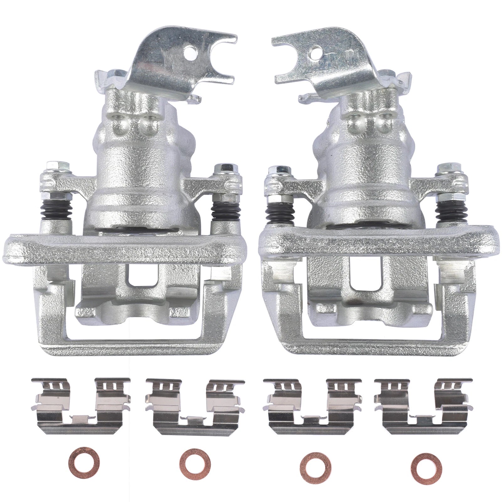 Set of 2 Rear Brake Calipers for Honda Accord (2008-2012)